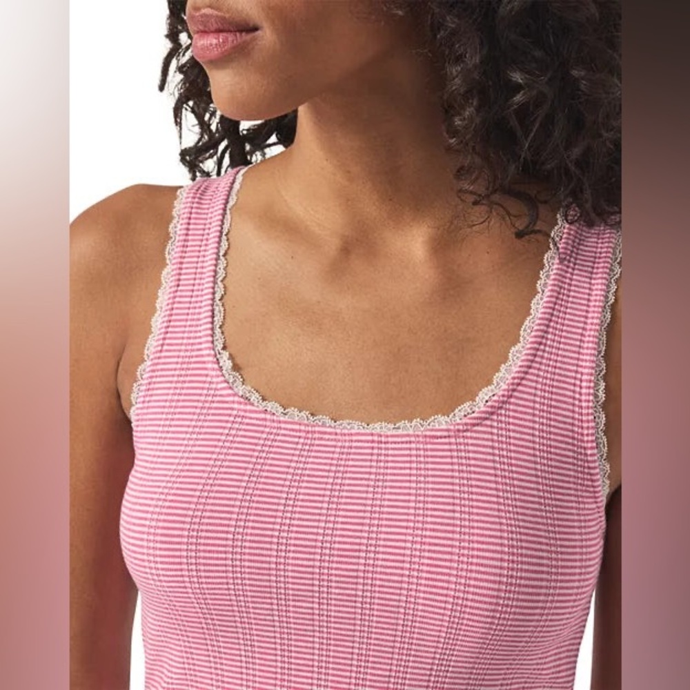 Splendid Pointelle Rib Tank BNWT - Picture 5 of 6